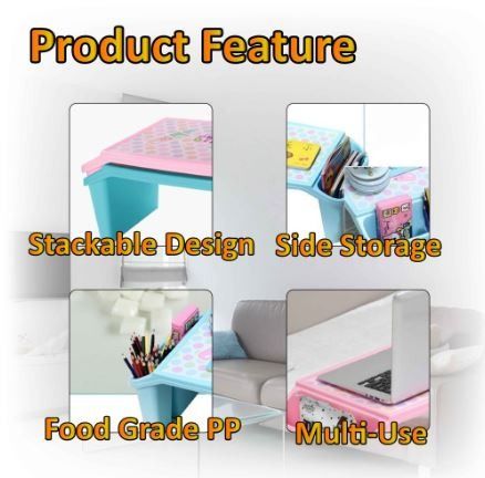 Multi-Use Table, Children Study Table, Household Desk Set for ...