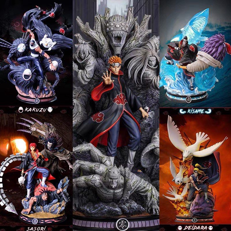 Naruto outlet akatsuki figures