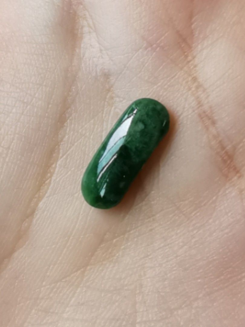 Dark green jade new arrivals stone