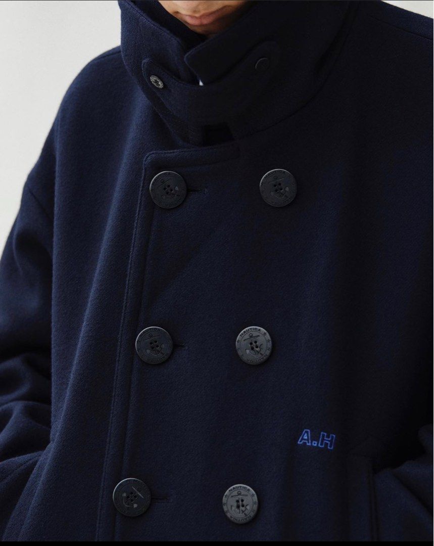 神戸 nautica 長谷川昭雄 Pコート PEA COAT | entidadesintegradasdf ...