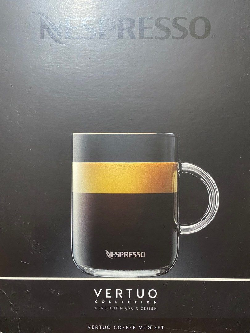 Nespresso Vertuo Mug Set, Furniture & Home Living, Kitchenware