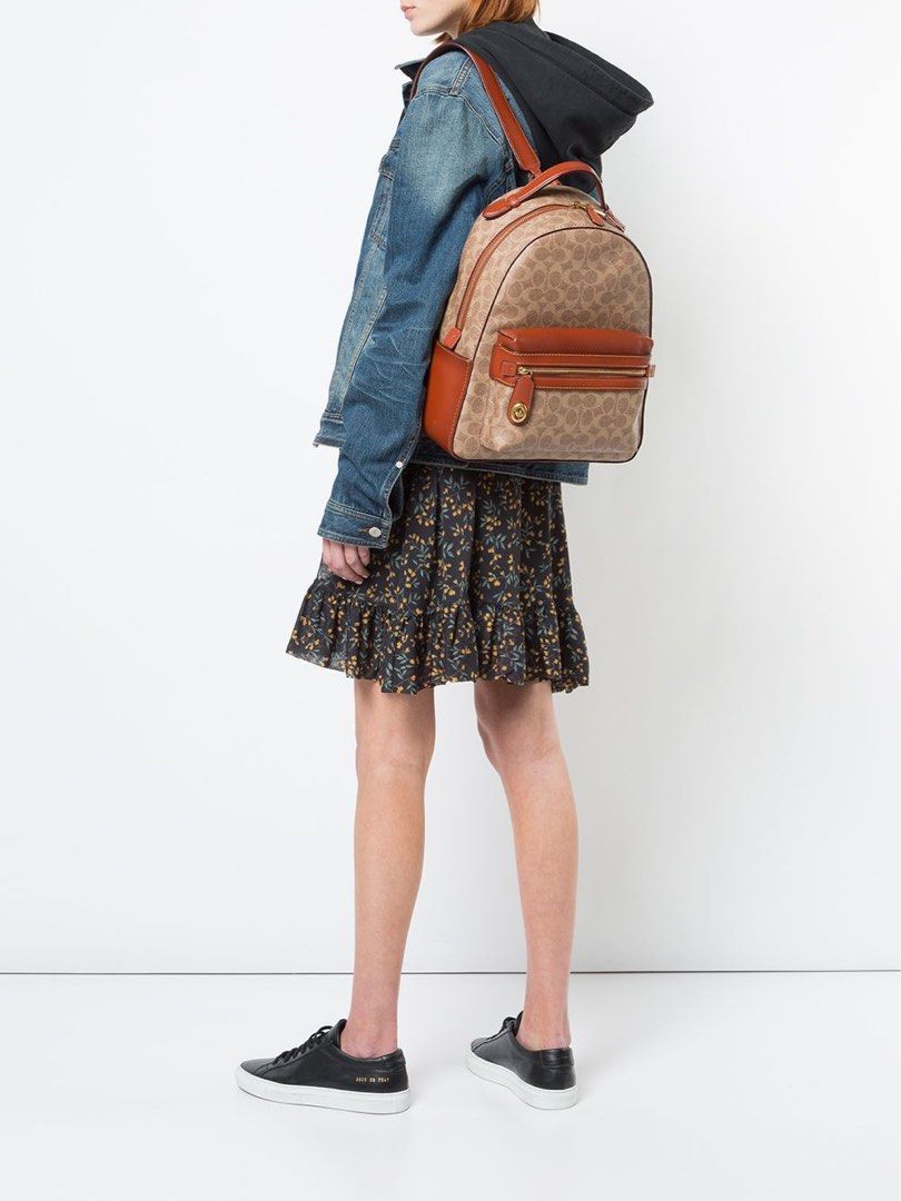New Coach Original 32715 Campus Backpack In Signature Canvas Women Bag with Full Set of Coach Package Luxury Bags Wallets on Carousell