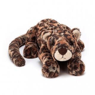 NEW-Authentic Jellycat Livi Leopard LARGE