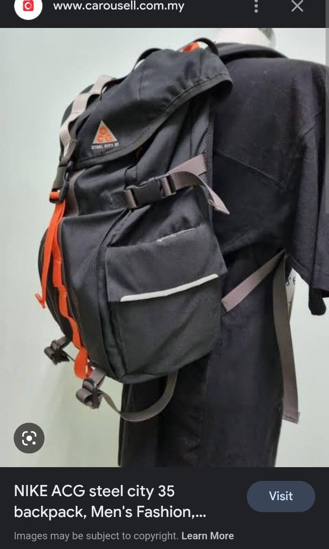 NIKE ACG STEEL CITY 35, Men's Fashion, Bags, Backpacks on Carousell