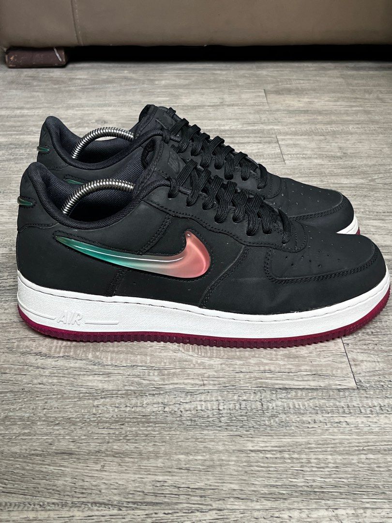air force 1 low jelly jewel black