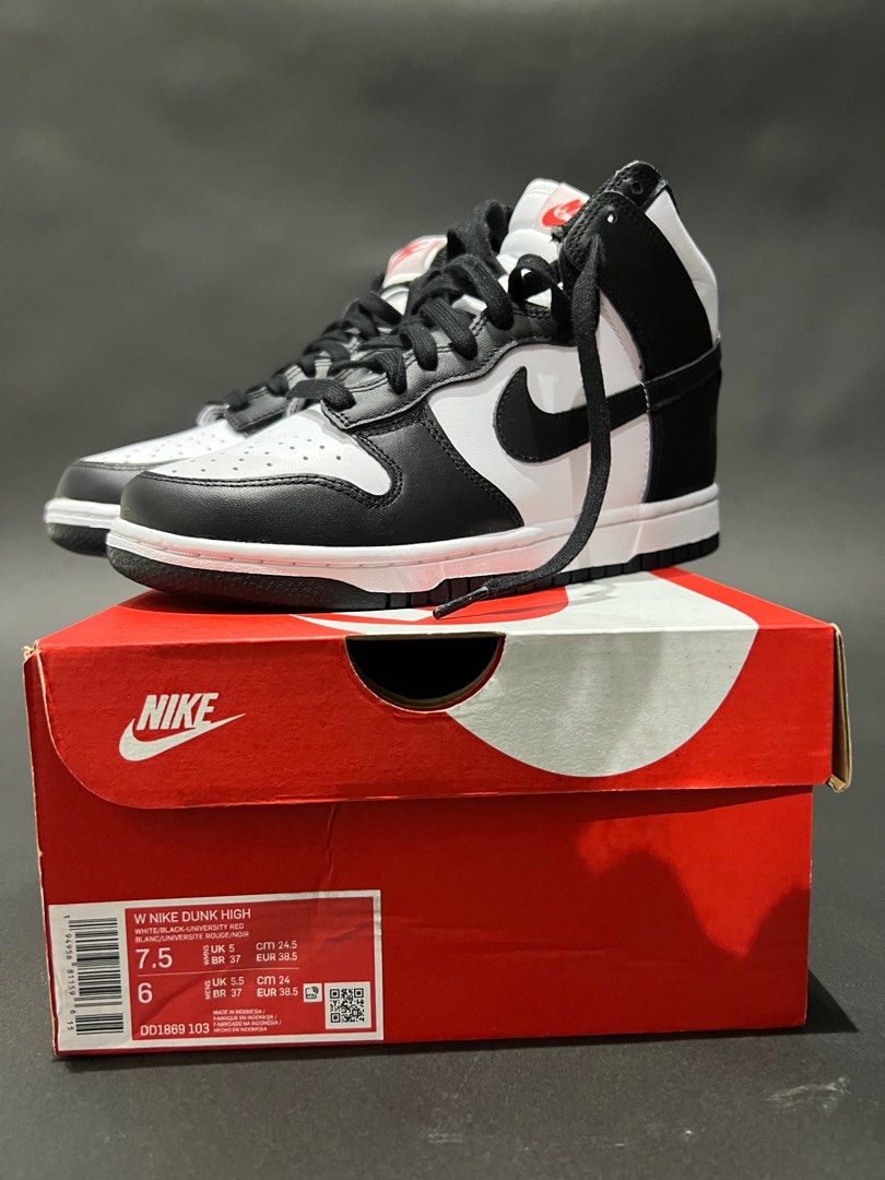 dunk high trainers