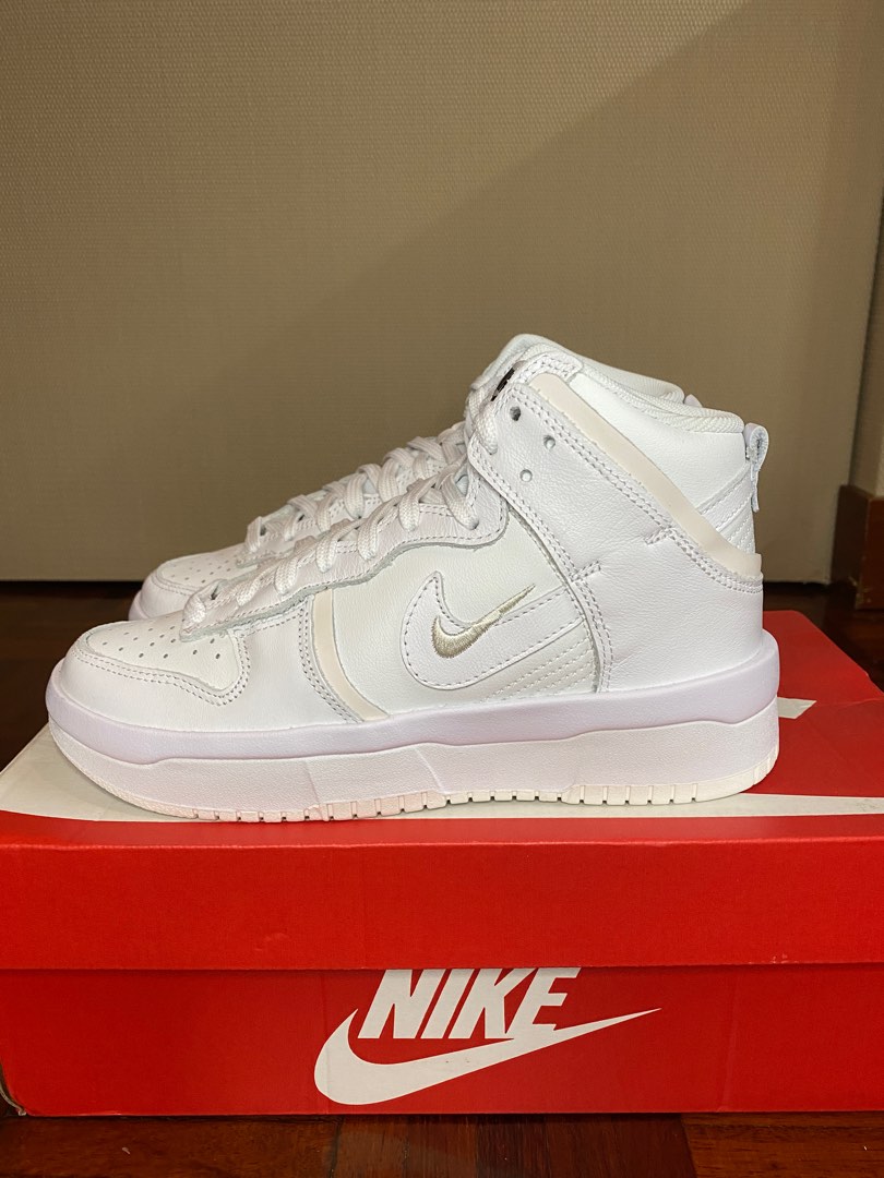 dunk high up trainers summit white white sail black