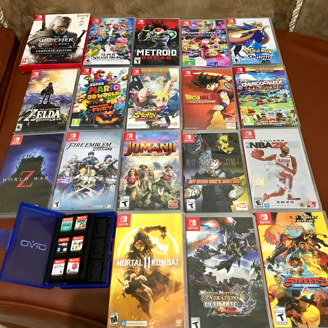 Nintendo switch games and accessories, Video Gaming, Video Games