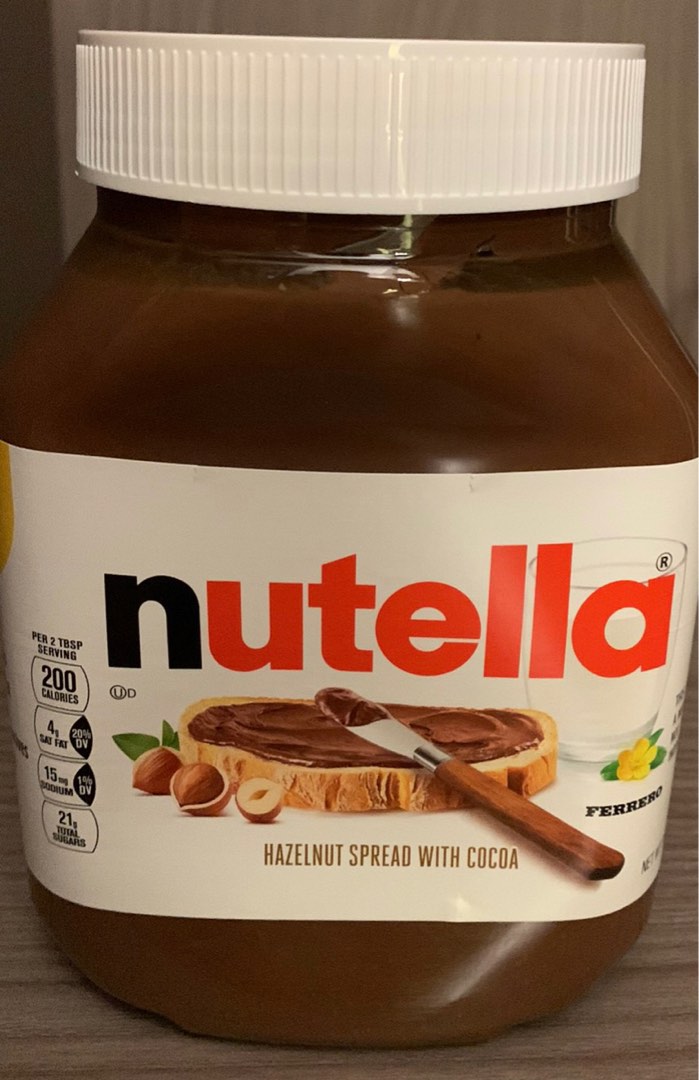 Nutella Hazelnut Spread with Cocoa 950g, Food & Drinks, Packaged