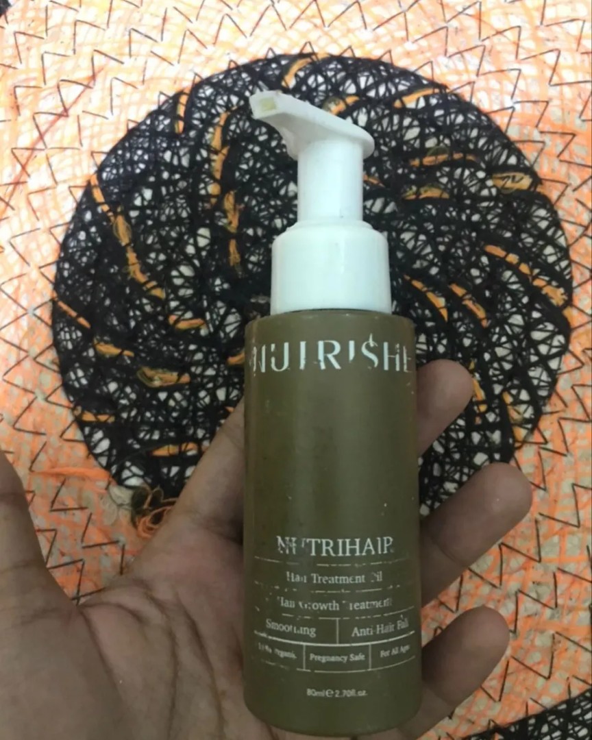 Nutrishe Hair Oil, Kesehatan & Kecantikan, Perawatan Rambut di Carousell