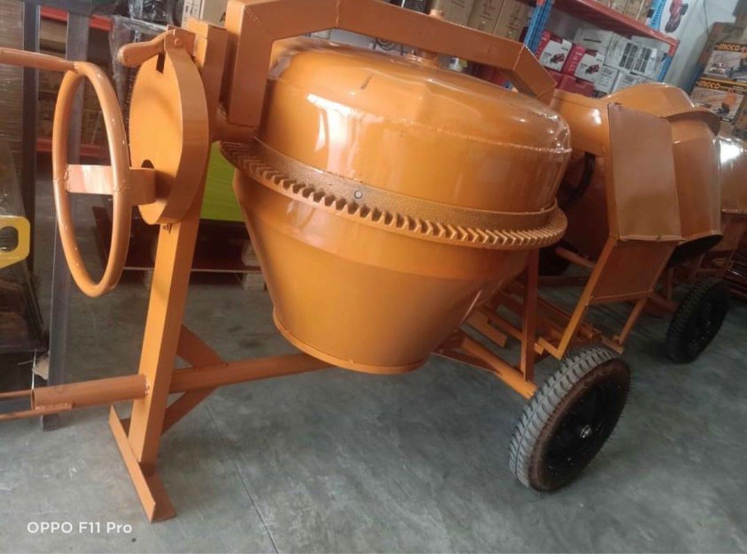 One Bagger Cement Mixer with Shinmax Gasoline Engine 7.5HP, Commercial