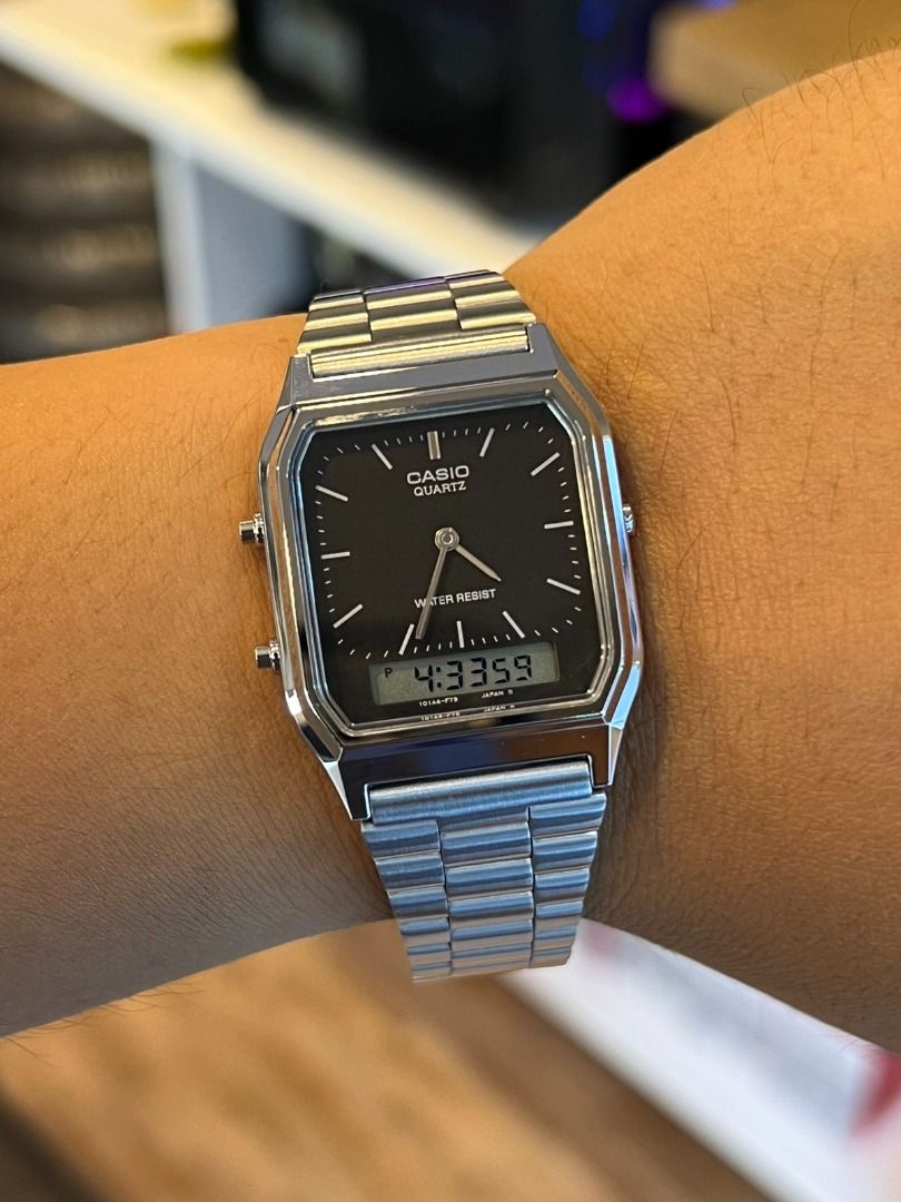 ORIGINAL CASIO Analog Digital Watch AQ230A1D/Legit Casio Unisex