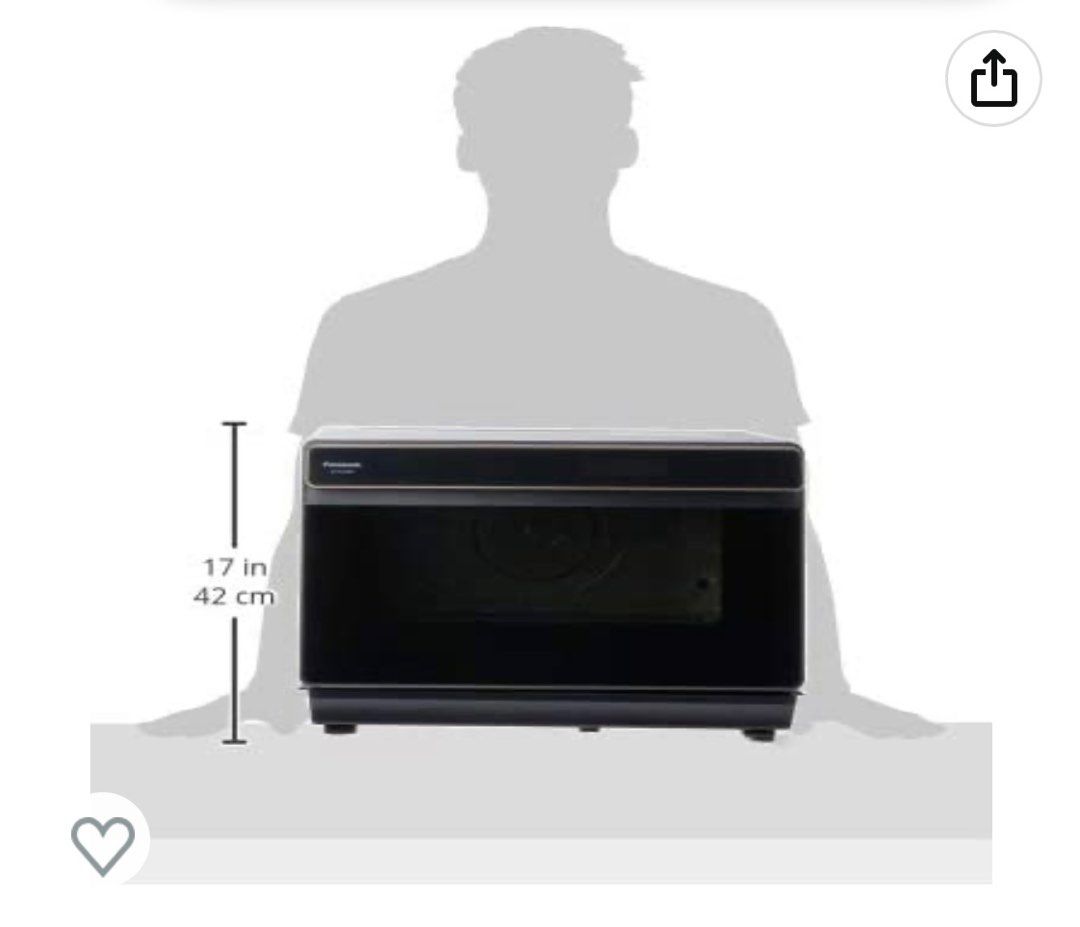 Panasonic Convection Steam Oven NUSC300B, TV & Home Appliances