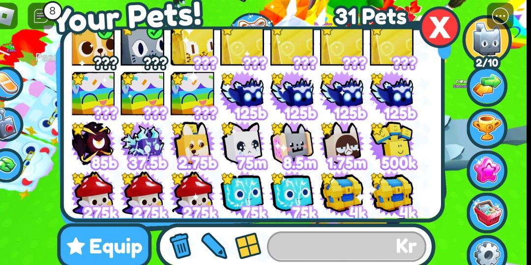 Pet Simulator X Cheap Huges And Ogs Read Caption For Prices, Video