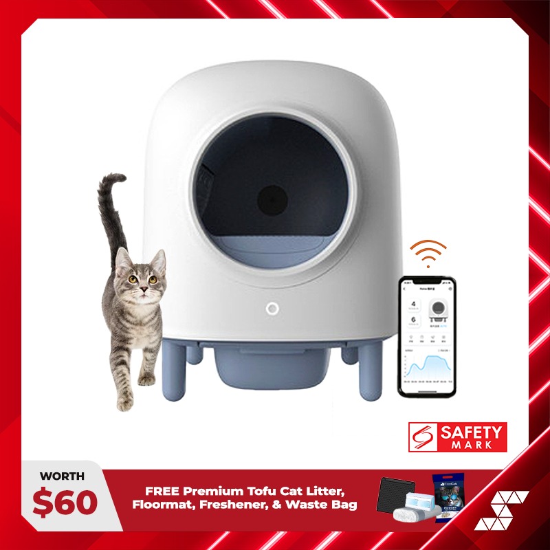 PETREE Automatic Cat Litter Box Gen 2 WIFI Model For All Cats Automatic Cat Litter Box