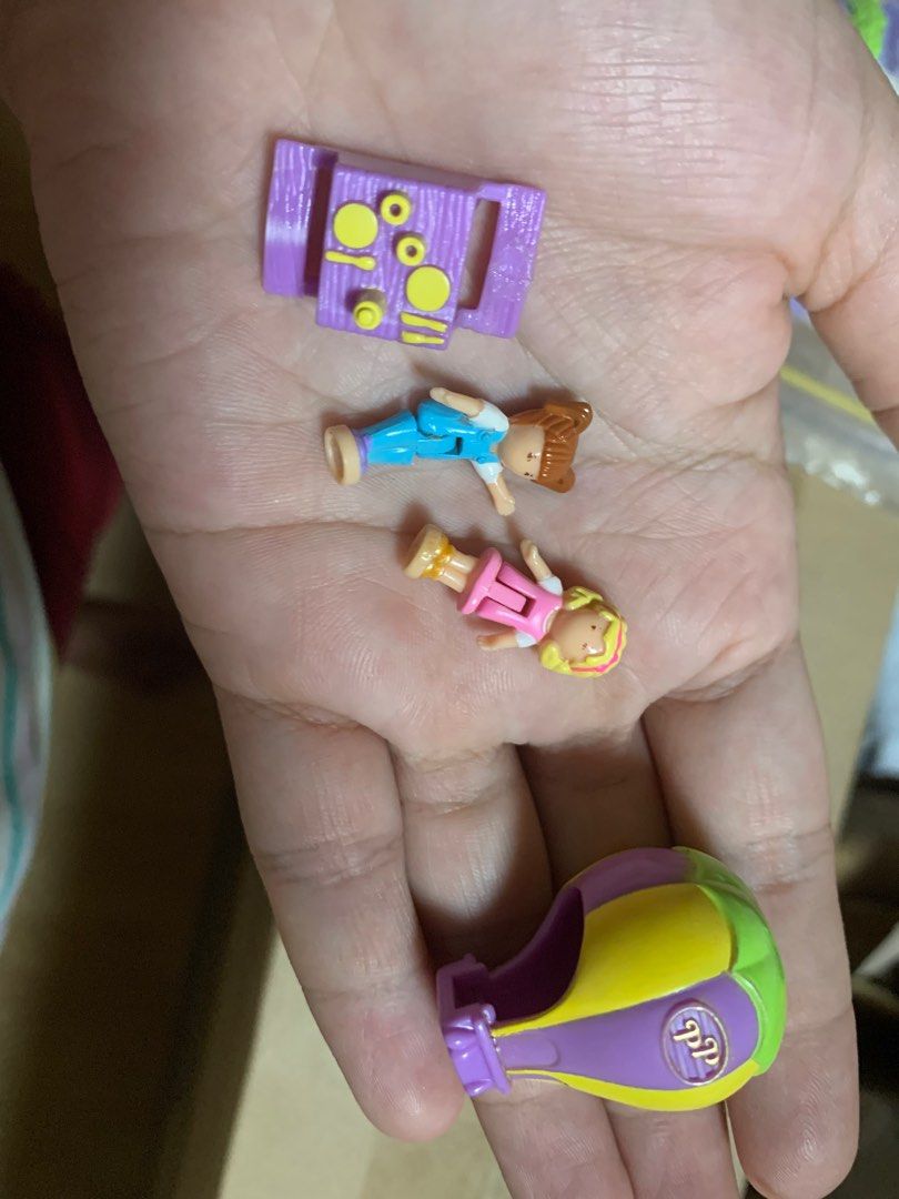 Polly Pocket Up Up and Away (Category: Kids Toys) located in Manila. Submitted by mysweetcorner (Listing ID 1194689543, Image 3). Description: Complete and in very good condition 💜Boat moves and umbrella rotates 💜Complete dolls and parts Price: 2500 MOP: Gcash or BDO Shipping: Grab or LBC Cross posted.