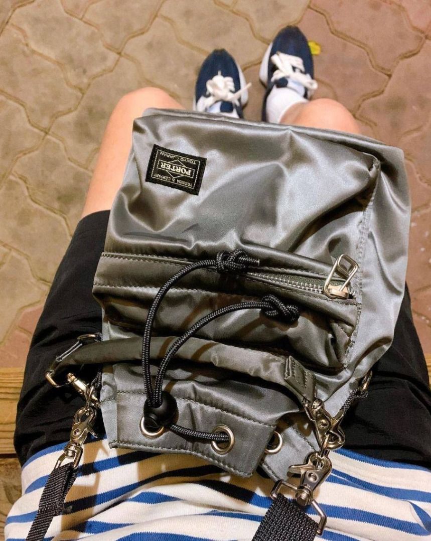 PORTER / BALLOONSAC BALLOONSAC(S)シルバーグレー