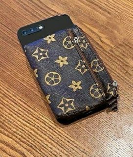 Crossbody] Louis Vuitton Damier Ebene Monogram Back Wallet Case iPhone 13 Pro  Max Xs Max XR 7 8 Plus 15 - Louis Vuitton Case