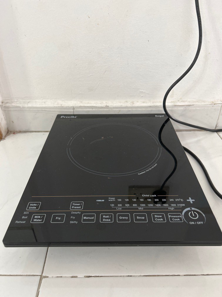 Preethi Induction Stove TV Home Appliances Kitchen Appliances