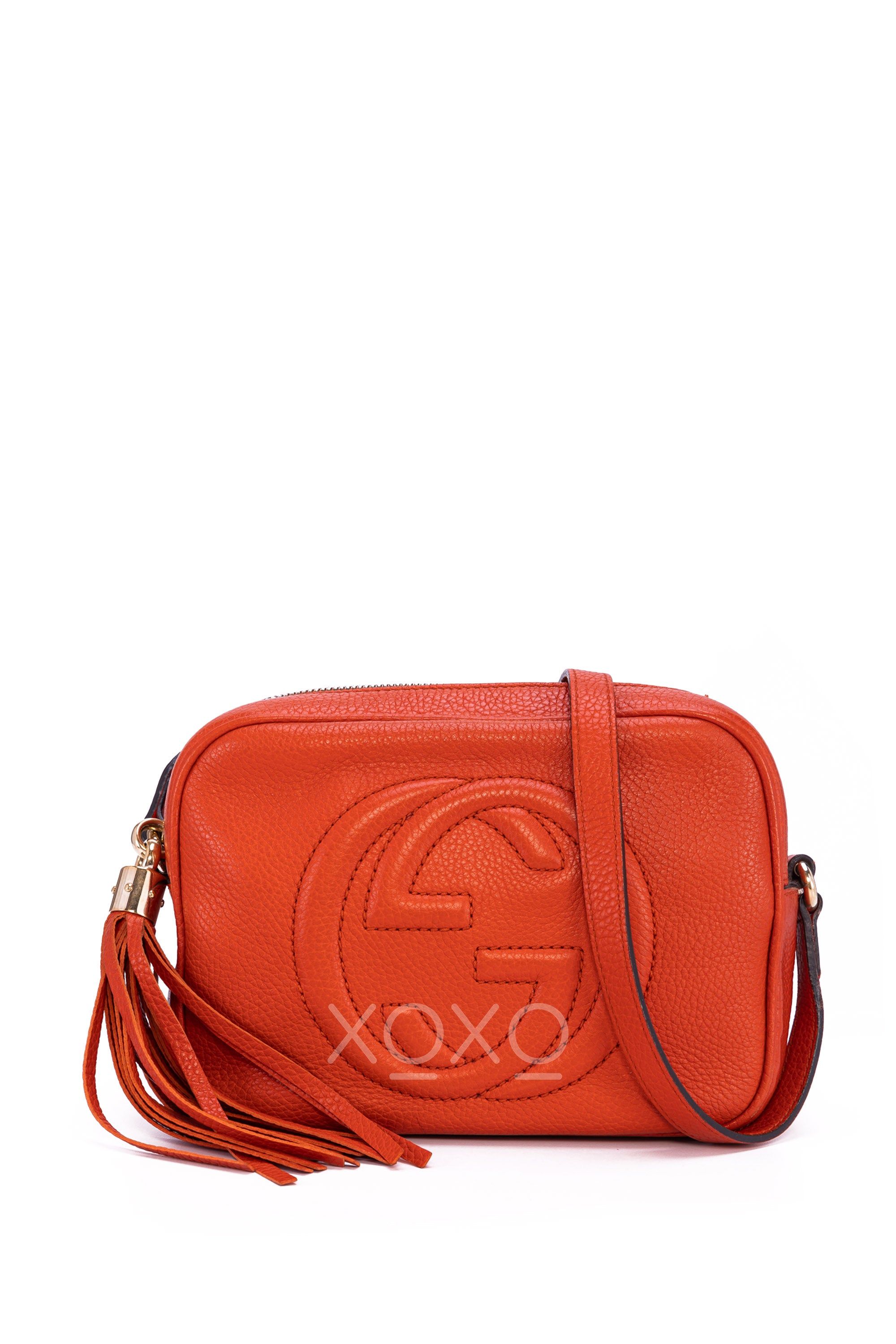 Pre owned Gucci Soho Disco Camera Bag Leather