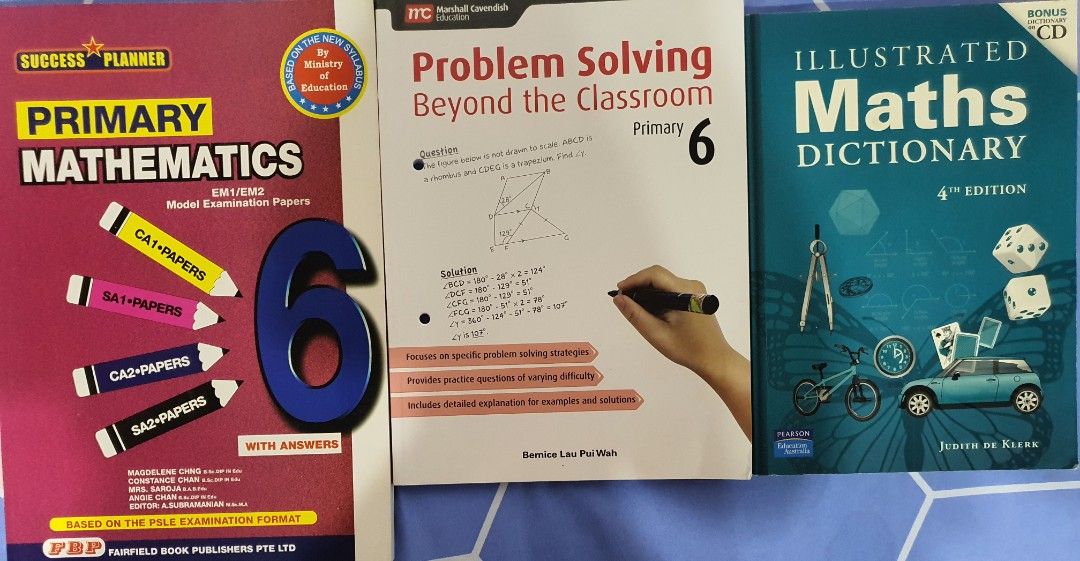 Primary 6 Math Problem Solving Beyong Classroom And Dictionary Hobbies