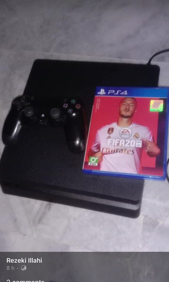 Ps4 Slim + Smart Tv 32' Ikon + Cd Game Fifa 20, Video Gaming, Video Games,  Playstation On Carousell