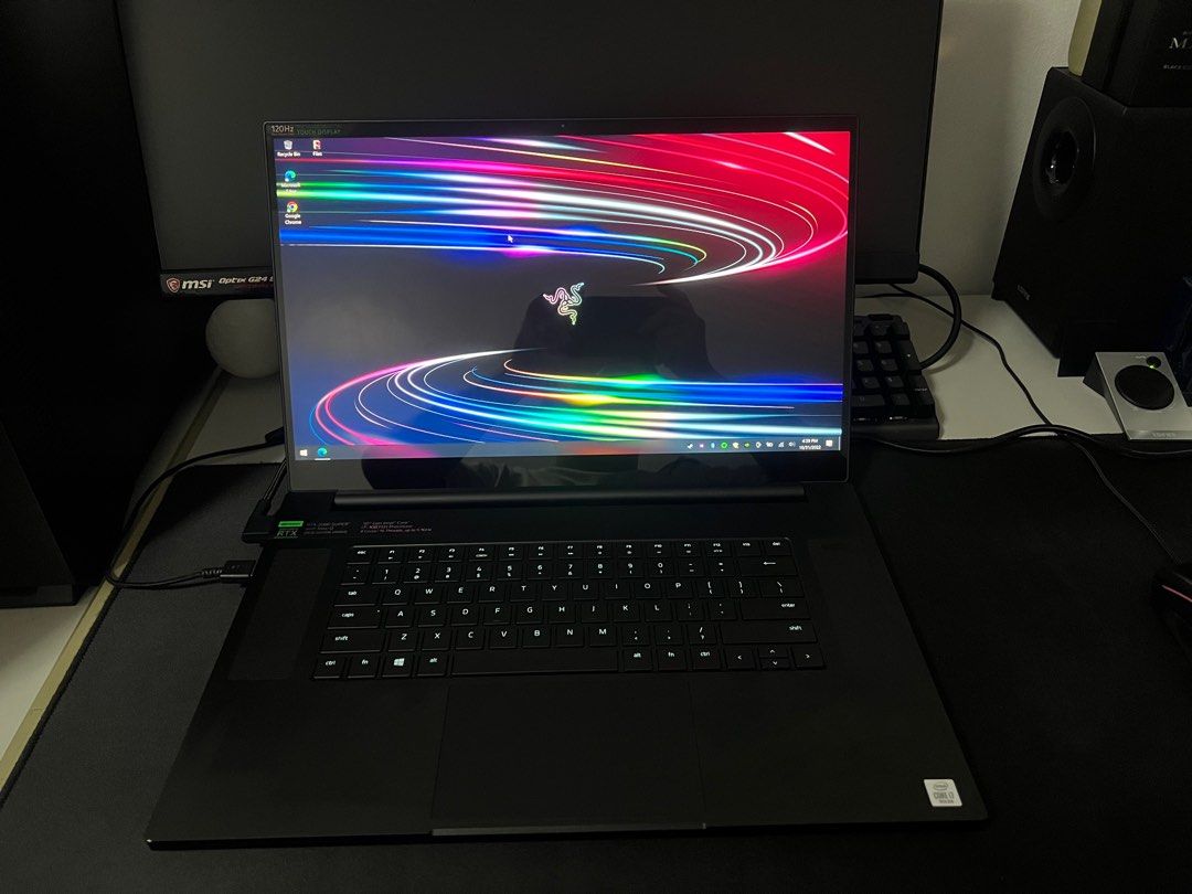 Razer Blade Pro 17 2021 (Category: Laptops & Notebooks) located in Manila. Submitted by denvercloud (Listing ID 1194675109, Image 3). Description: i7-10875H RTX 2080 Super 16GB Ram 1TB SSD 120hz 4K Reso Monitor.