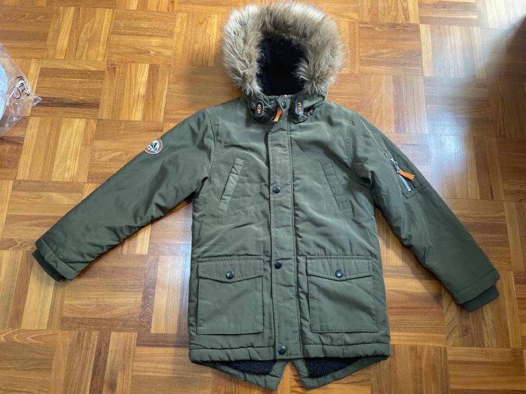 Red military jacket primark sales