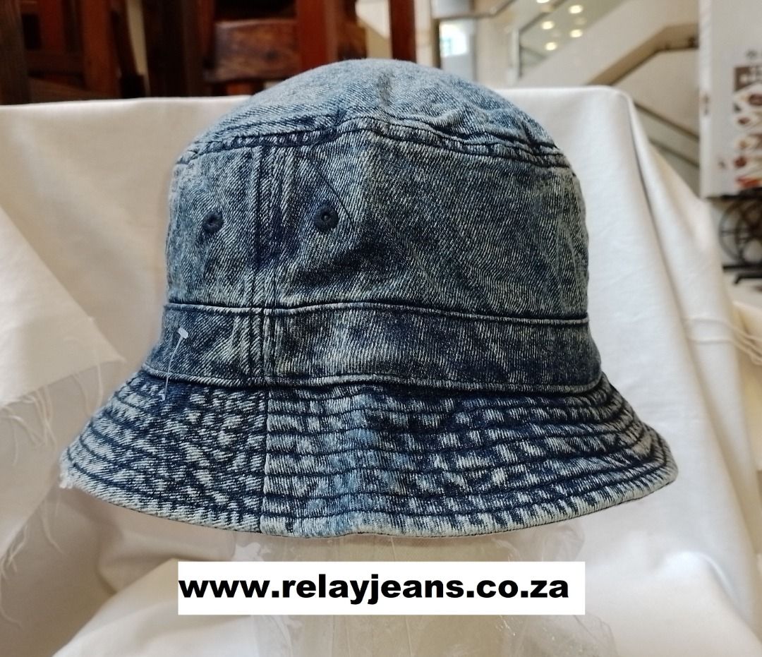 Relay Jeans Cotton Bucket Hat, 男裝, 手錶及配件, 棒球帽、帽 Carousell