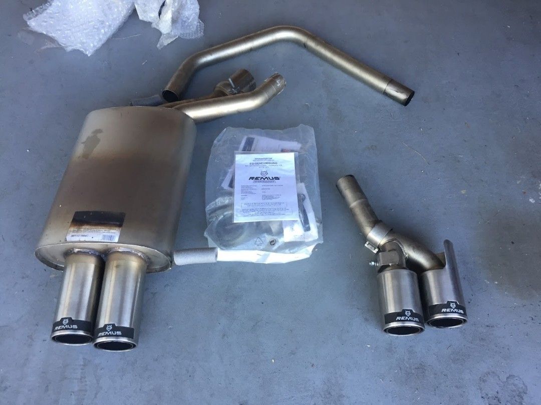 Remus Exhaust with Cert for BMW F10, Car Accessories, Accessories on
