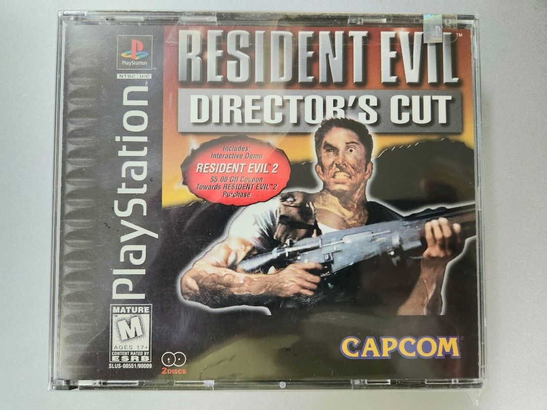 Resident Evil 1 Directors Cut (CIB) for PS1 Games, Video Gaming, Video ...