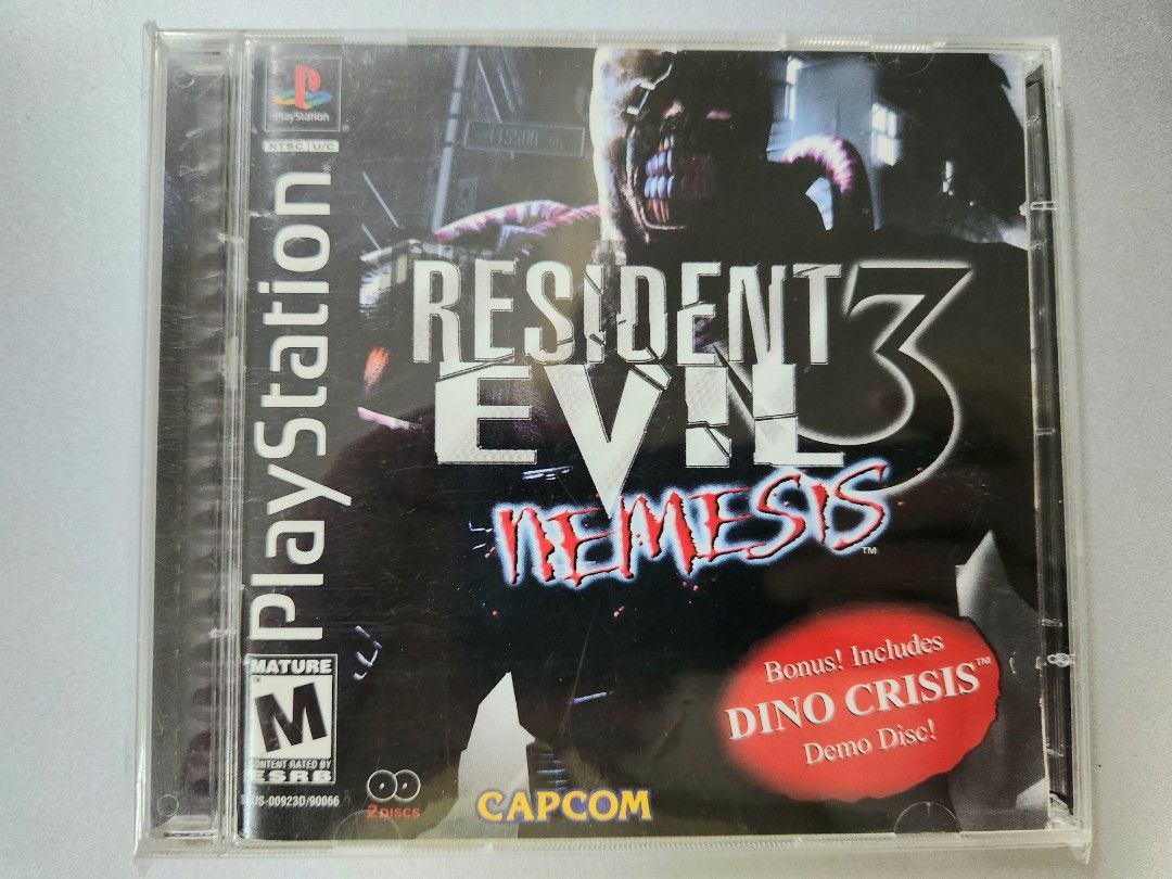 Resident Evil 3 Nemesis Complete For Ps1 Games Video Gaming Video Games Playstation On 4343