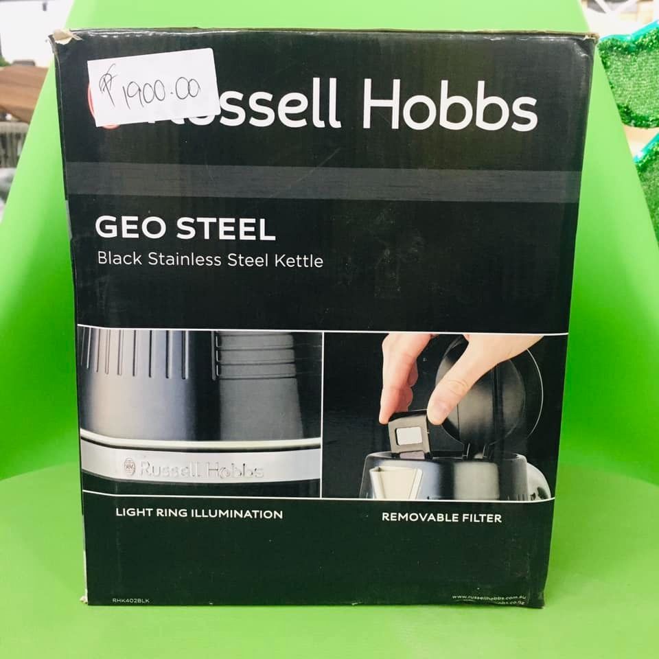 Russell Hobbs Geo Steel Kettle, TV & Home Appliances, Kitchen