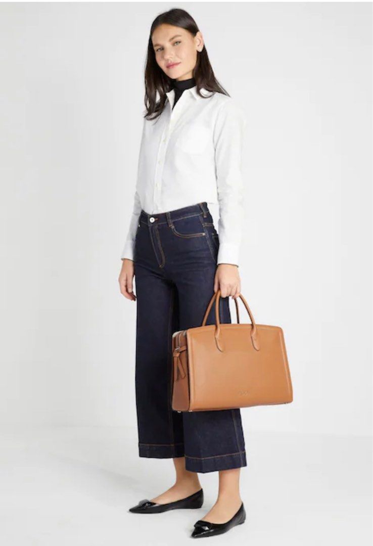 SALES ENDS 6 NOV 11 59PM Kate Spade Knott Commuter Laptop Bag Handbag Satchel Slingbag Crossbody Work Bag Bungalow Brown Mochi Pink Blush Women s Fashion Bags Wallets Tote Bags on Carousell
