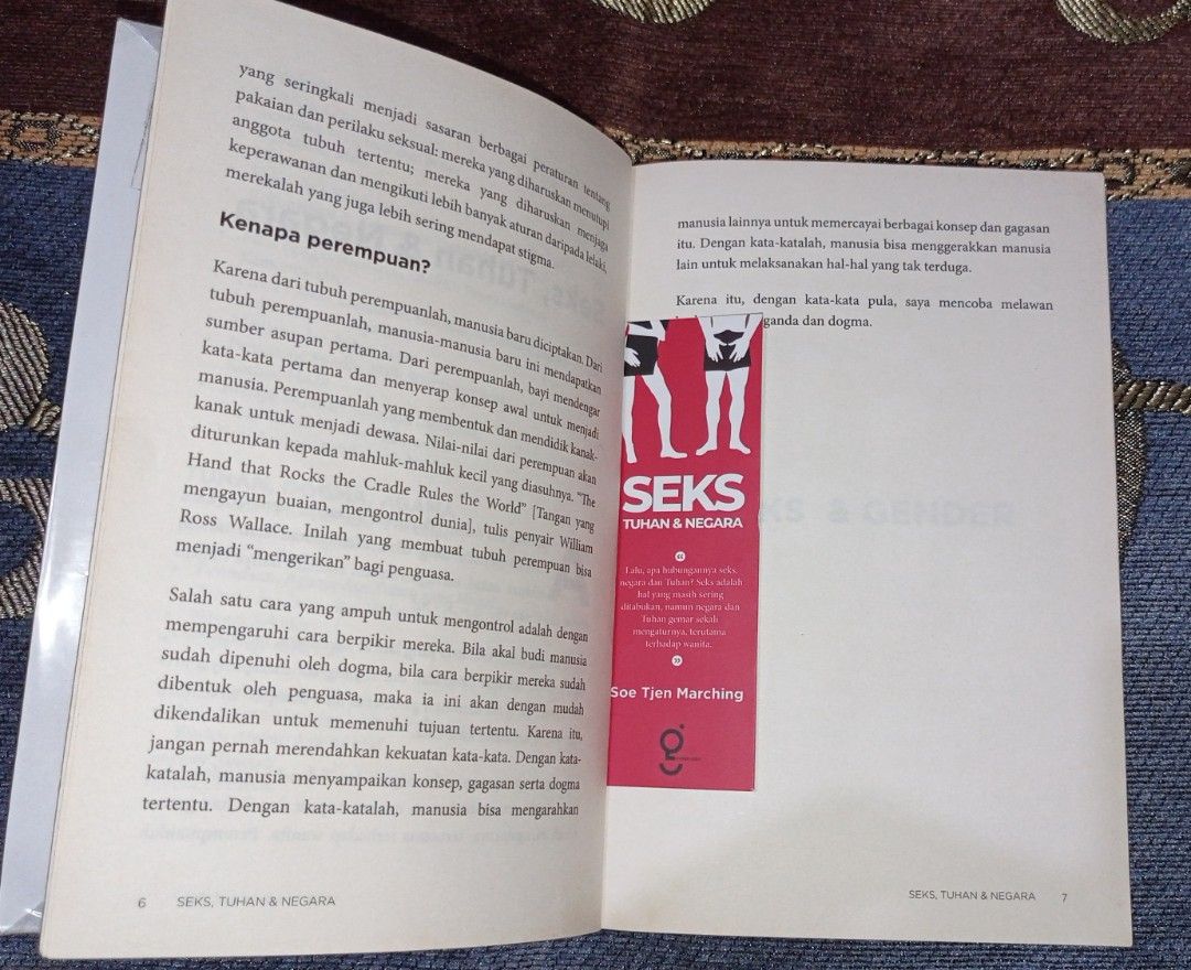 Gender Equality Seks Tuhan And Negara Buku And Alat Tulis Buku Di Carousell 6503