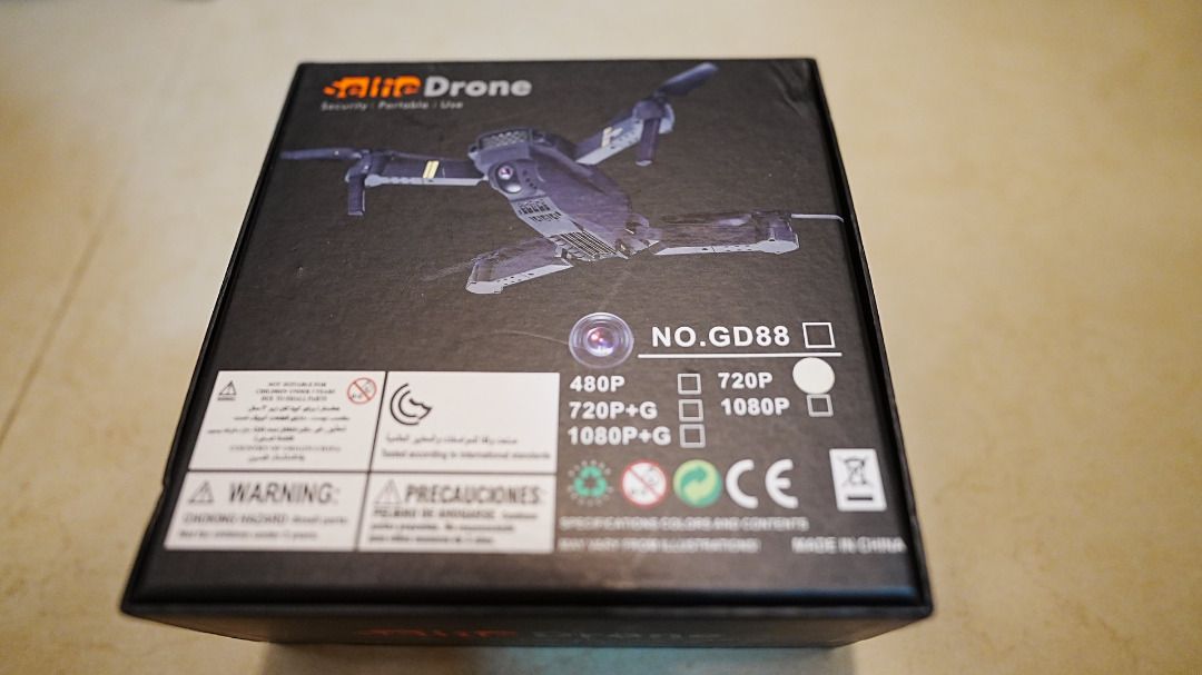 Selfie hot sale drone gd88
