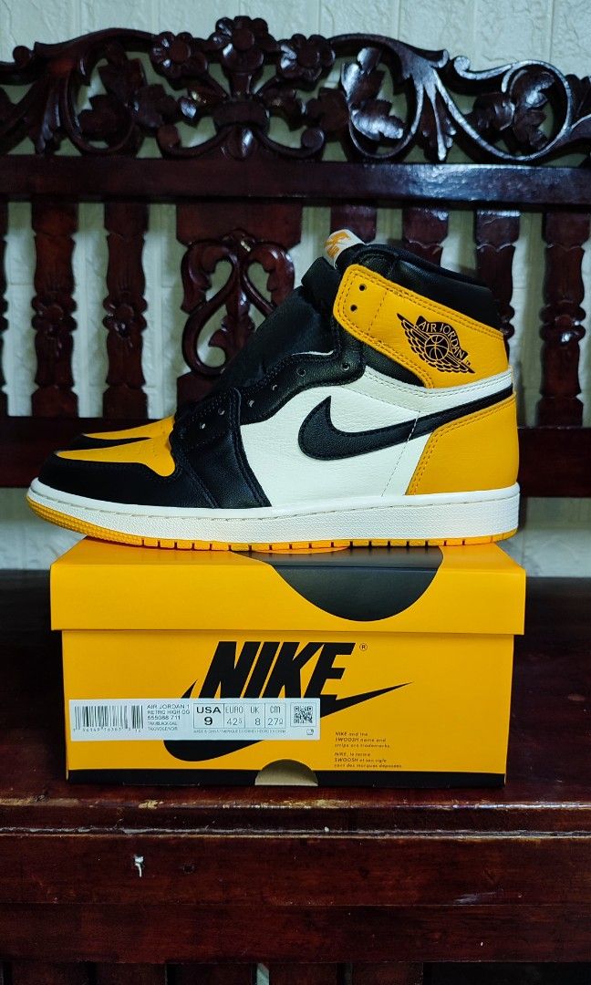 SELLING BNDS JORDAN 1 HIGH TAXI SIZE 9 MEN PH SNKRS RELEASED
