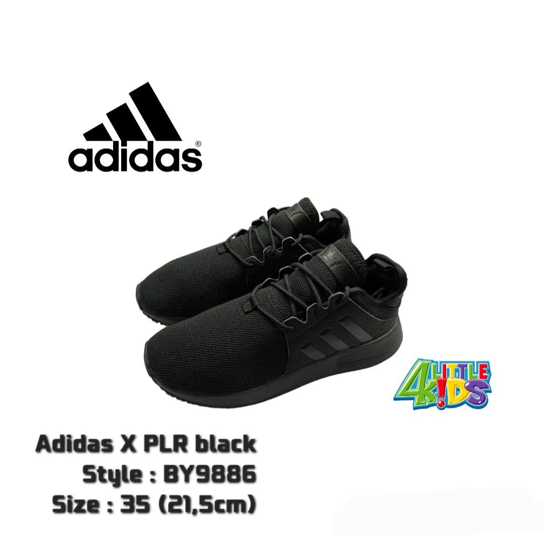 Sepatu Anak Adidas BY9886 X PLR Black size 35
