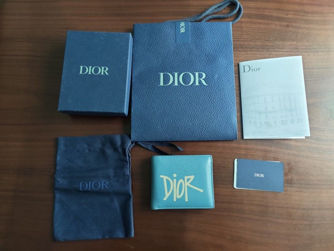 Shawn Stussy Dior Wallet, Men's Fashion, Watches & Accessories