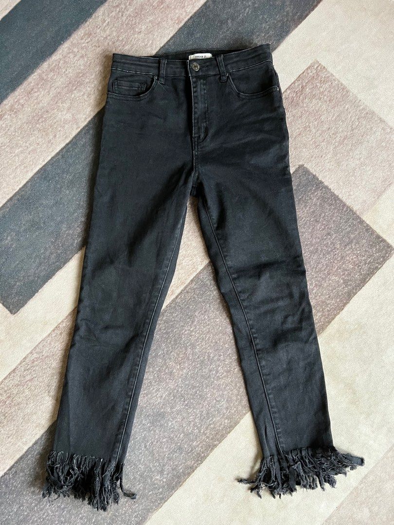 Fringe jeans sale forever 21