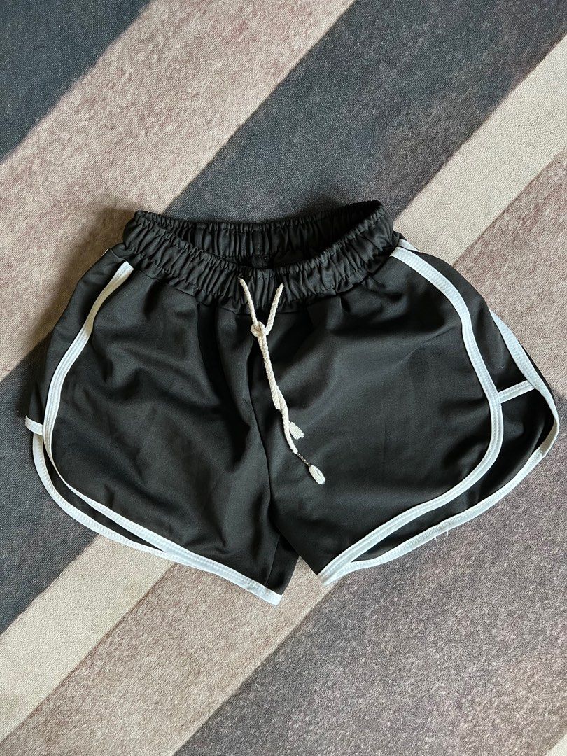 Short pants jogging pants black short pants Women s Fashion Bottoms Shorts on Carousell