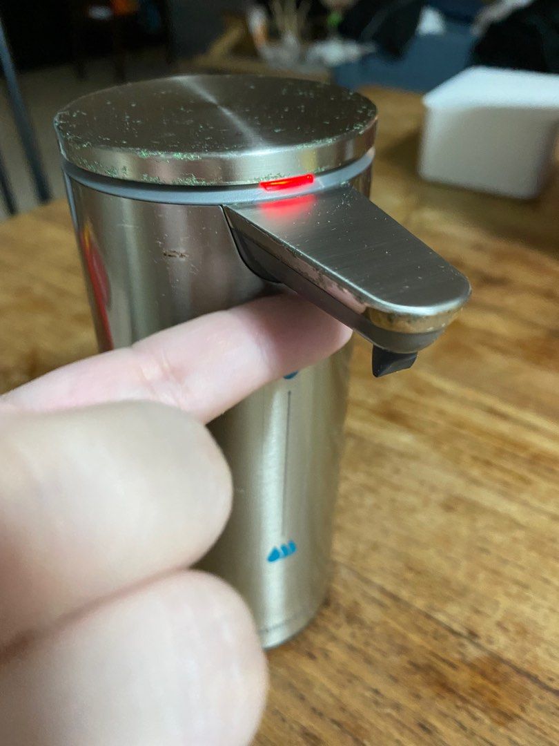 Simple Human Hand Soap Dispenser