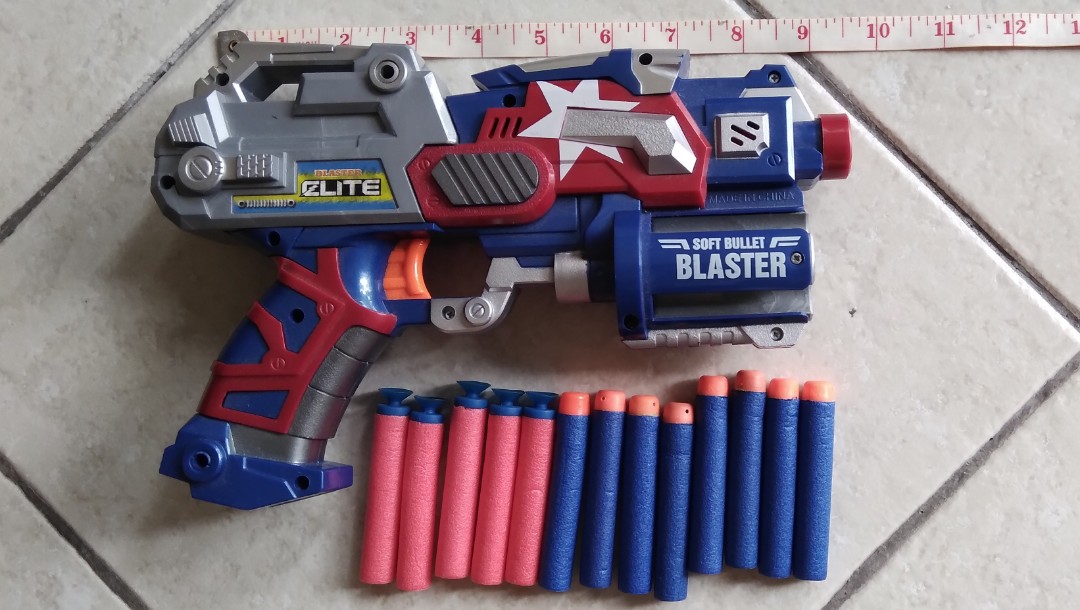 Soft bullet on sale blaster