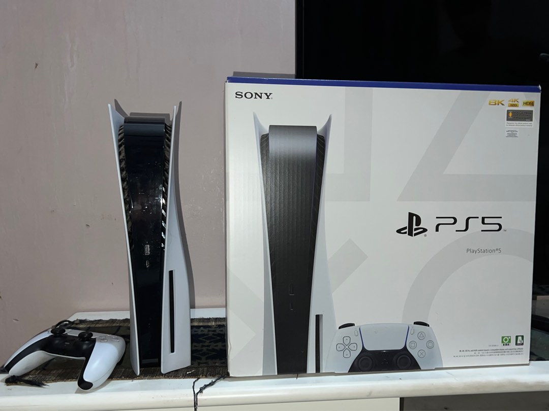Sony Playstation 5 PS5 Disc Edition Malaysia Set, Video Gaming, Video