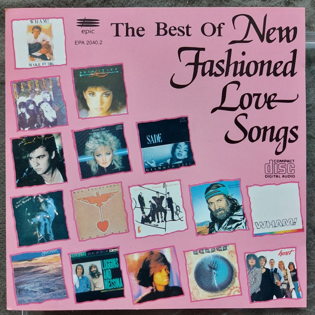 SONY．tHe Best of New Fashioned Love Songs 精選CD (90年made in 
