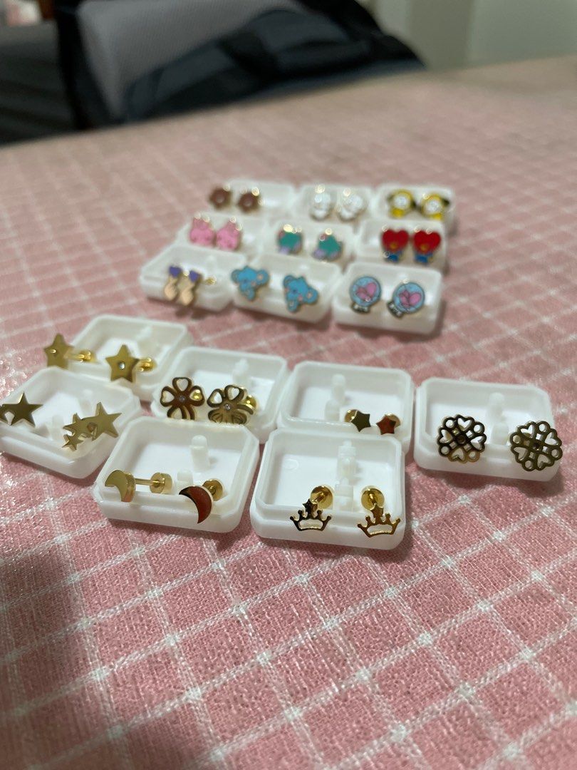 Stainless steel de roscas earrings (Category: Earrings) located in Taguig. Submitted by adethmae (Listing ID 1194698141, Image 1). Description: ₱149 per pair Made of high quality stainless steel. Hypo-allergenic. Discounts will be given for 3 pairs. Shipping c/o buyer. Shipping thru LBC, J&T, Lalamove or Grab express Best for gifts to friends or inaanaks #accessories.