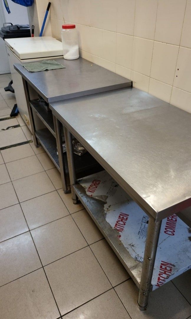 Stainless steel tables., TV & Home Appliances, Kitchen Appliances