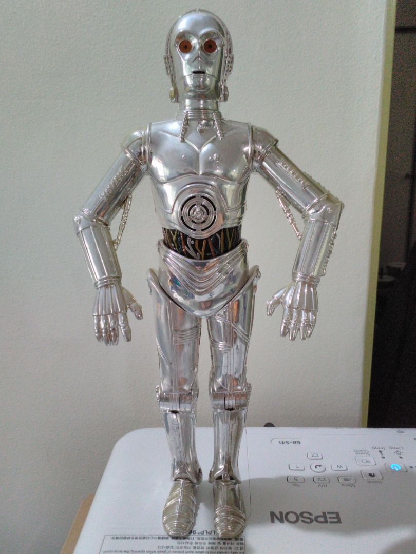 STAR WARS EPISODE 1 TC-14 12-INCH ELECTRONIC ACTION FIGURE (HASBRO 1999)