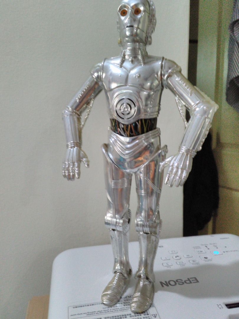 STAR WARS EPISODE 1 TC-14 12-INCH ELECTRONIC ACTION FIGURE (HASBRO 1999)