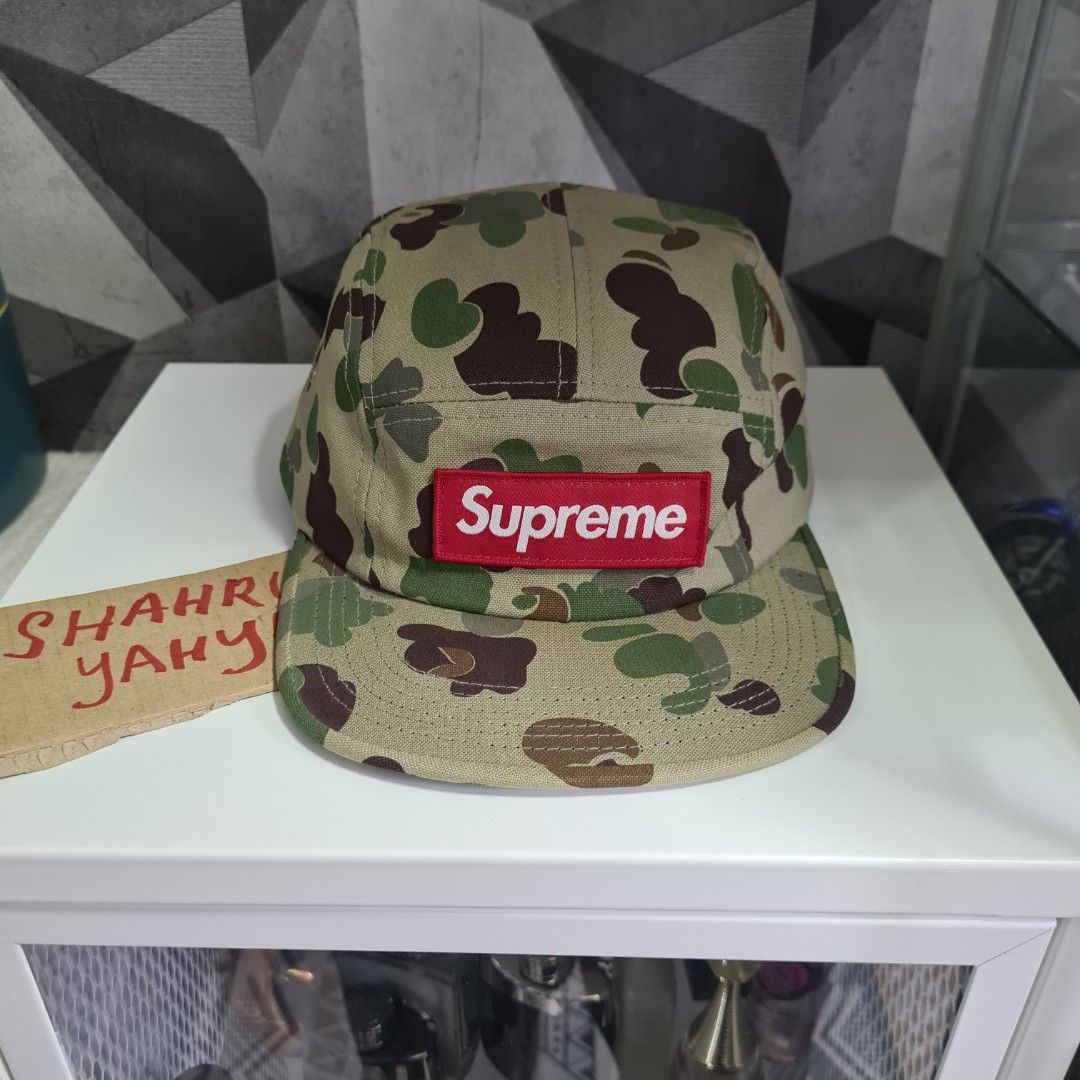 Supreme FW09 Duck Camo Camp Cap